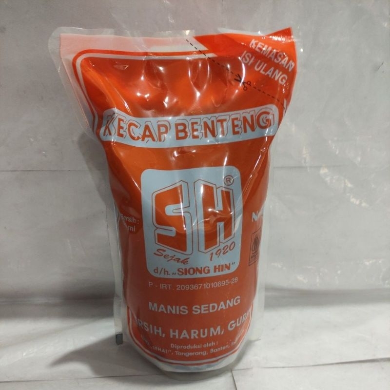 

kecap SH benteng 620ml (refill)