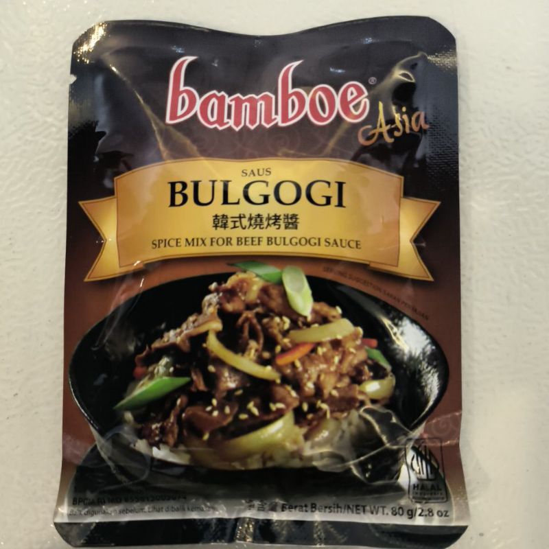 

Bamboe Bumbu Rasa Saus Bulgogi 80gr