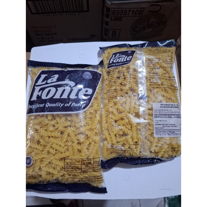 

La Fonte Fusili spiral 500gr