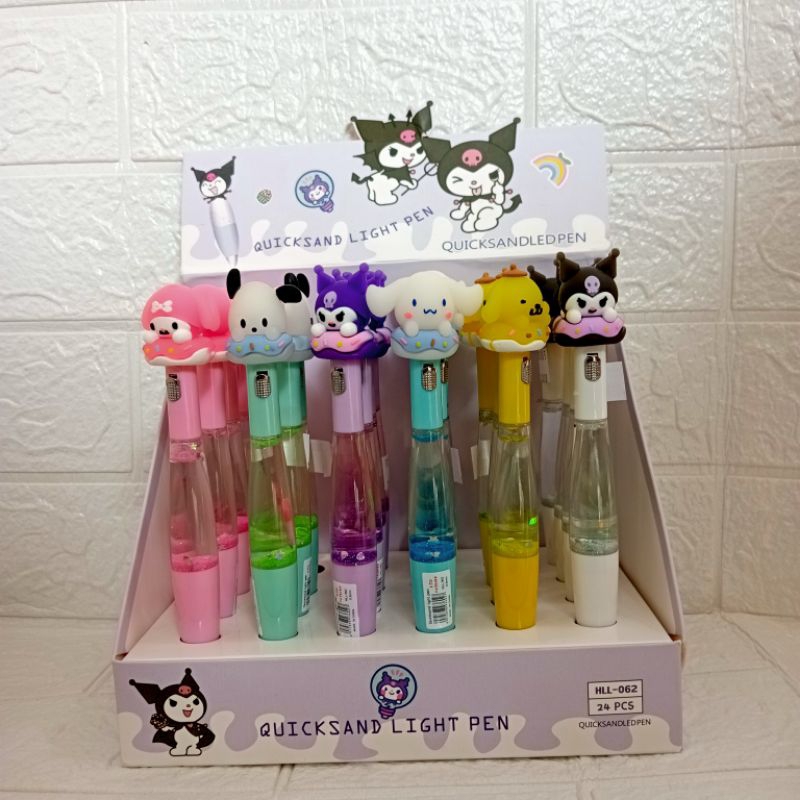 

Pulpen Air Lampu Sanrio