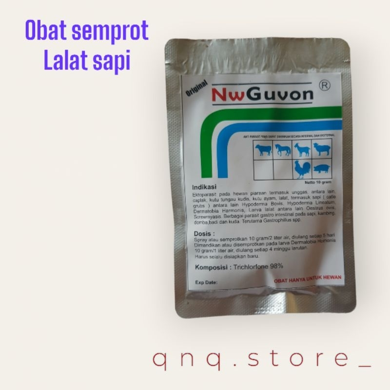 Nwguvon Ngv NEGUVON 10gr Obat lalat sapi