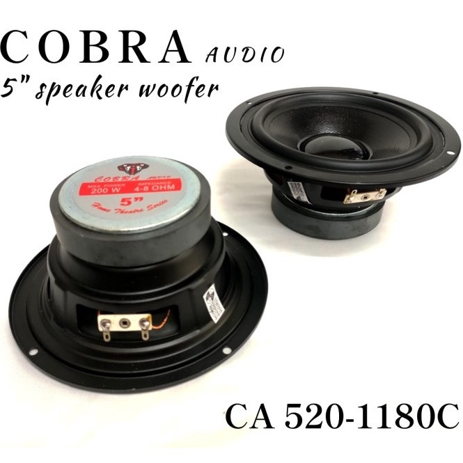 Harga Bersahabat Speaker woofer Cobra 5 inch 2 watt