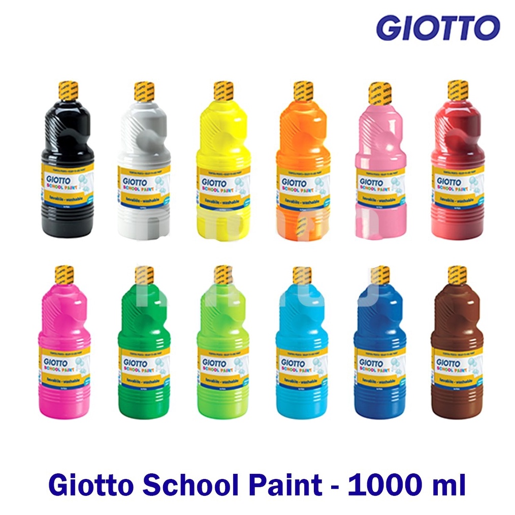 

GIOTTO SCHOOL PAINT SATUAN 1 ml PILIH WARNA y I4D3