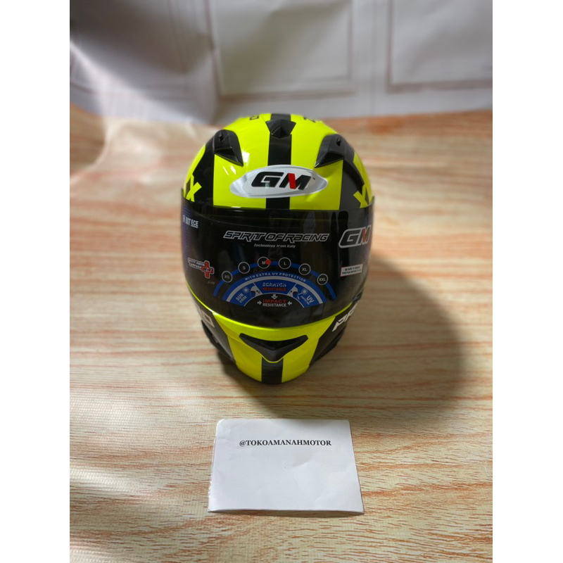 HELM GM RACE PRO ZR650 FLUO SIZE M