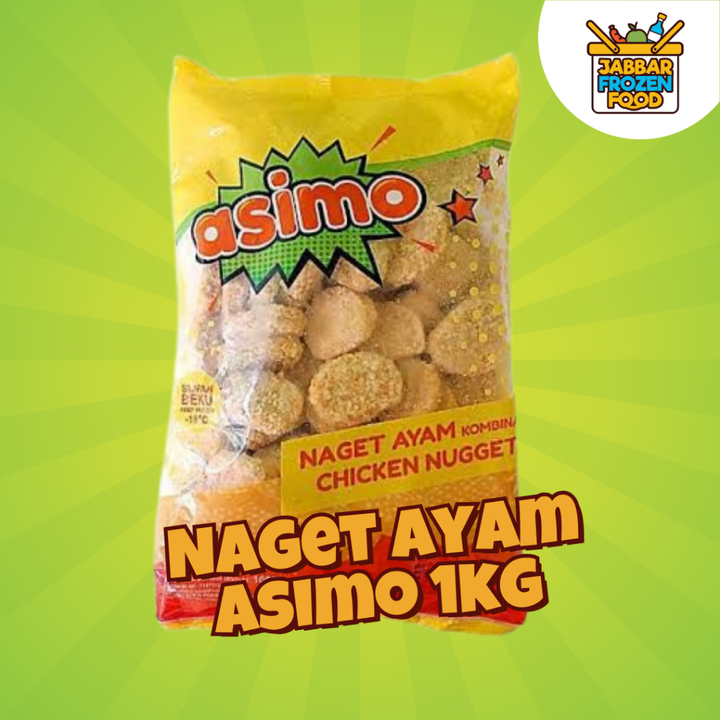 

Naget Ayam Asimo 1kg Chicken Nugget