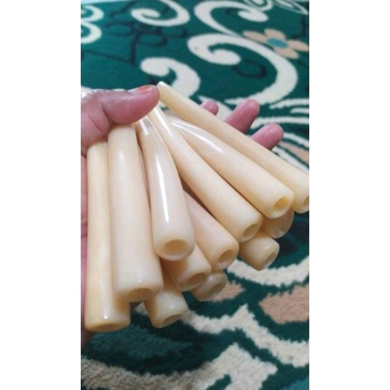 KODE L2R ONCE PIPA TULANG SAPI MIRIP GG TEBAL HAMPIR 2CM PANJANG 13 14CM RASA GURIH ISTIMEWA