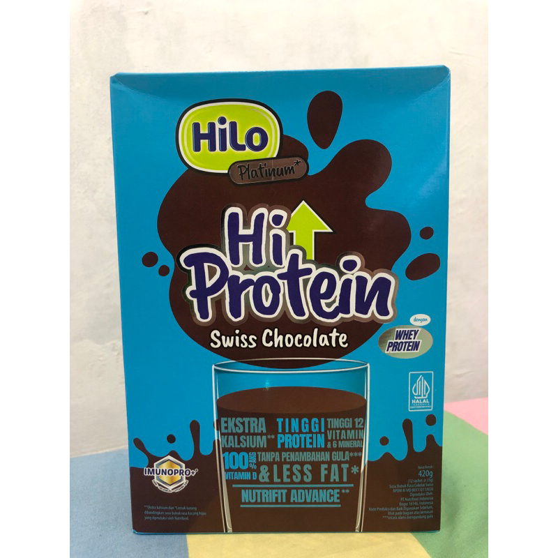 

HILO PLATINUM Swiss chocolate 420 gr - susu tinggi kalsium