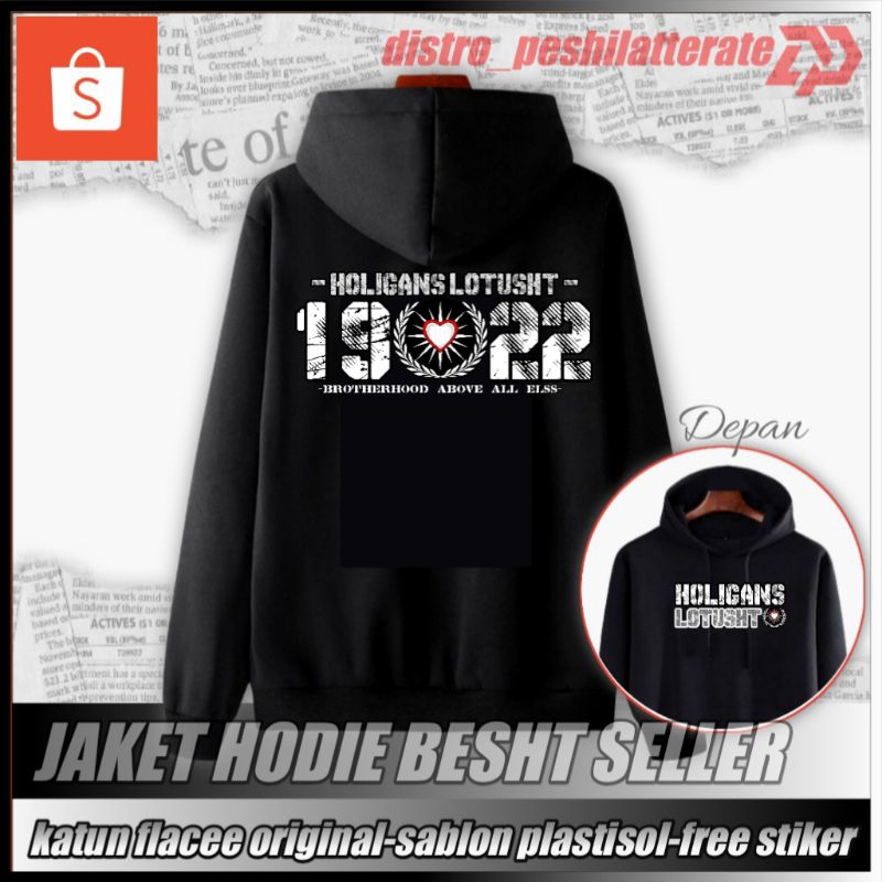 HOODIE PSHT HOLIGANS LOTUSH 1922