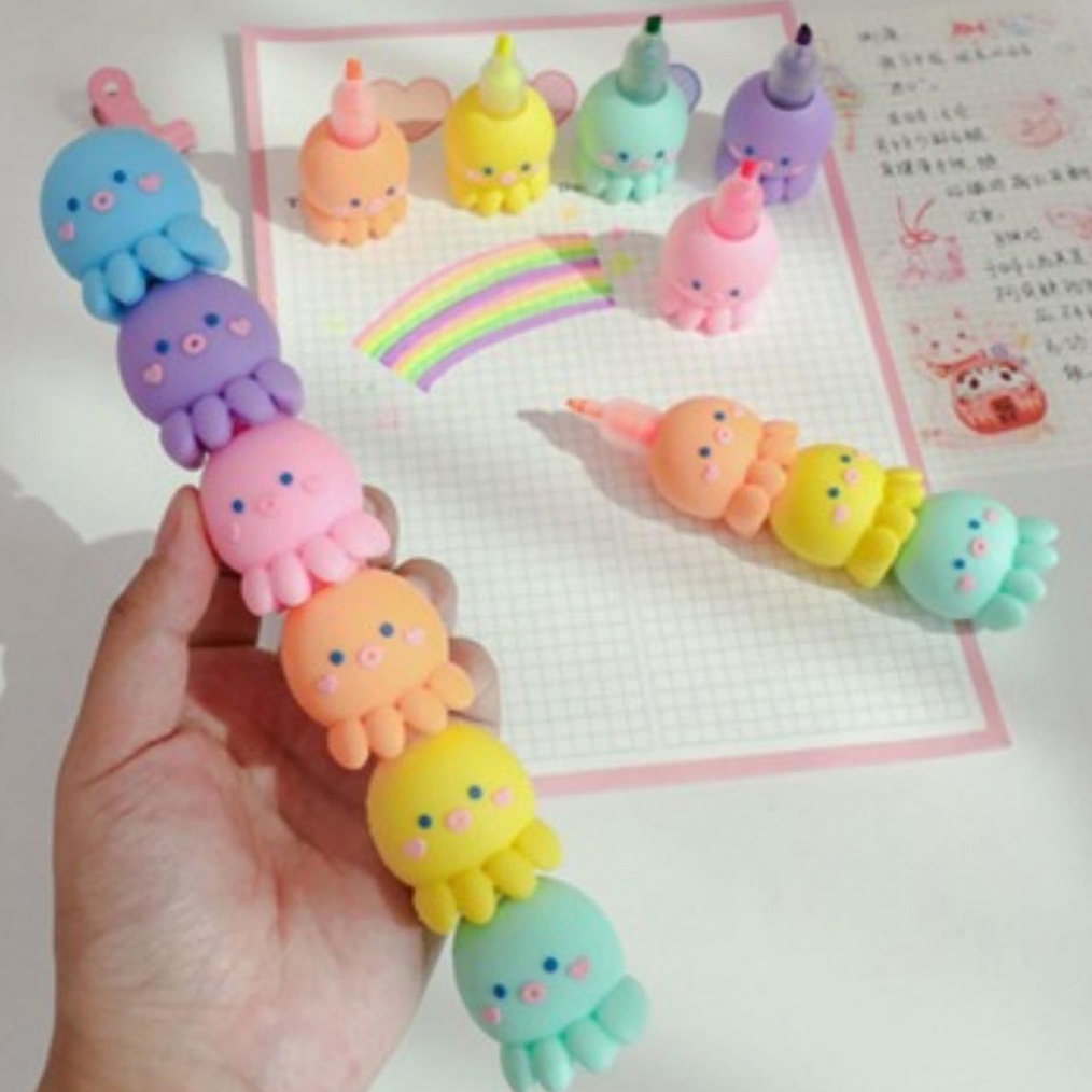 

KODE K5L SPIDOL WARNA WARNI HEWAN GURITA KARAKTER LUCU HIGHLIGHTER IMPORT MURAH PREMIUM QUALITY READY GROSIR COD