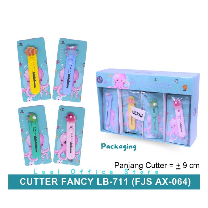 

Cutter Mini Bentuk Lucu Fancy / Mini Cutter Mudah dibawa / Cutter Mini Portable Animal Sea / Pisau Mini Pisau Pemotong Silet Kecil Bentuk Lucu