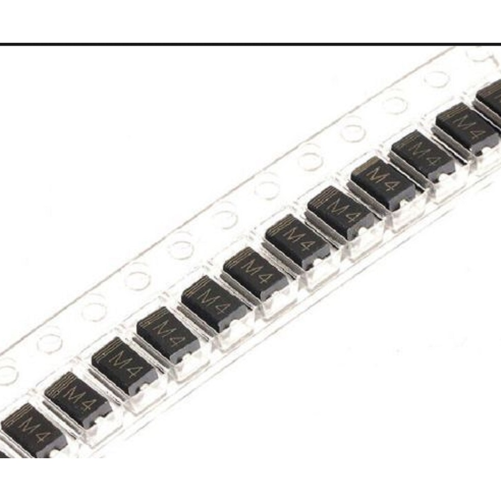 PS - Dioda M4 SMD 1N4004 1A 400V IN4004 Silicon Diode Rectifier DO-214AC ready
