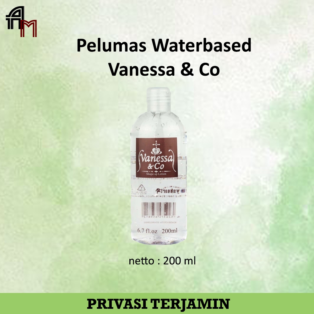 Gel Pelumas Merk VanessA & Co Original - Gel Pelicin Wanita Import - Lubricant Waterbased Wanita