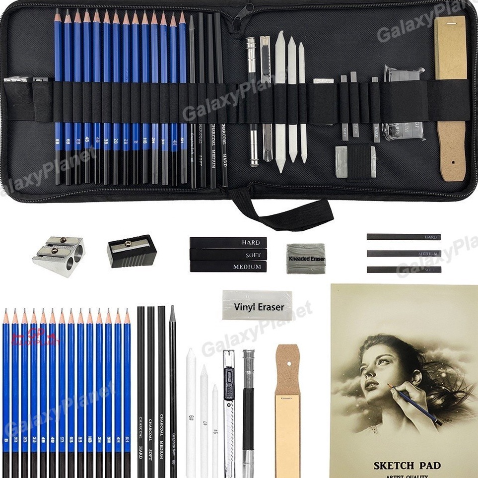

KODE Y9P 33PCSSet Sketch Pensil Pisau Penghapus dan Pensil Gambar untuk Keperluan Sekolah Pencil Drawing Set