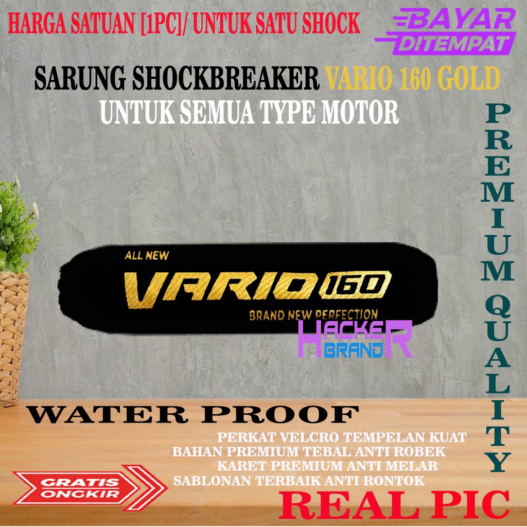 BISA COD Cover shock vario 125 vario 15 vario 16 vario techno sarung shockbreaker matic honda vario 
