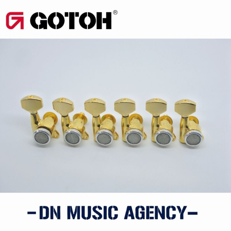 dryer gitar locking tuners dryer gotoh gold sejajar 6inline original tuning machine gotoh gotoh