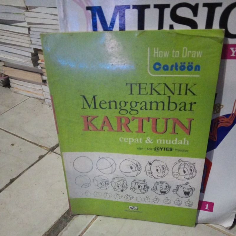 BUKU TEKNIK MENGGAMBAR KARTUN CEPAT DAN MUDAH