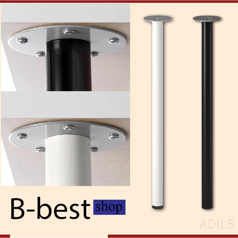 Terbaru ADILS Kaki meja dapat diatur ketinggian 7 cm satuan KAKI SAJA