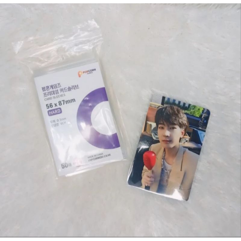 Inner Sleeve Photocard Popcorn SATUAN ECER Pelindung PC