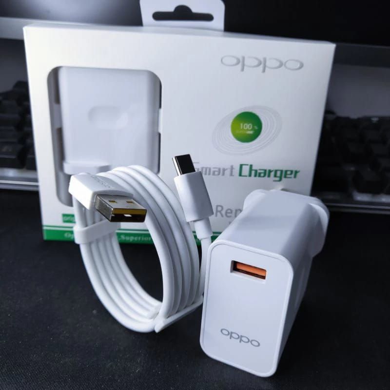 CHARGER CASAN OPPO A76,A92,RENO 4,5,5F TYPE C CABLE FAST CHARGING ORI
