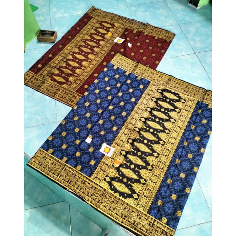 KODE H7H7 Kain Sarung Songket Palembang Raja songket Tenun Termurah
