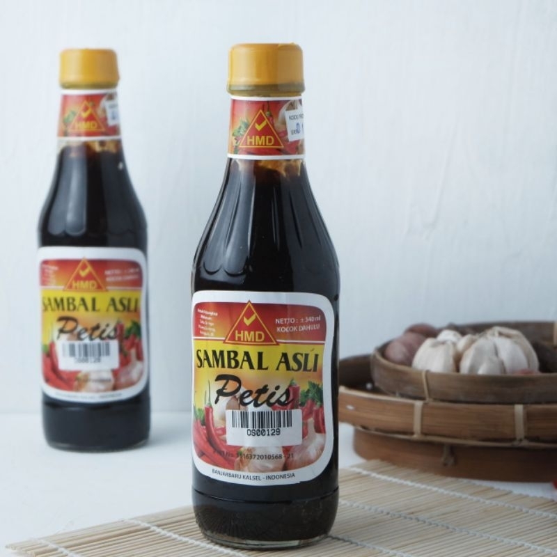 

SAMBAL PETIS HMD ASLI Kemasan Botol 340ml