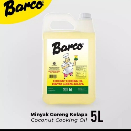 

Minyak Goreng Barco 5 LITER JERIGEN Khusus GOSEND Surabaya