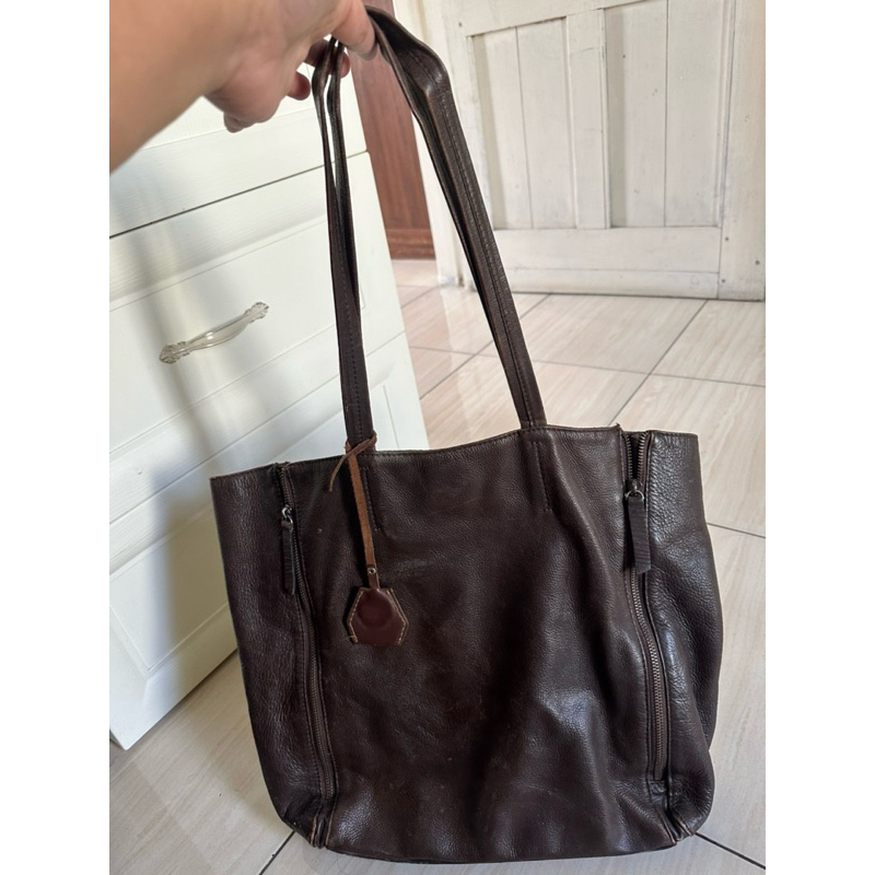 Preloved Tas Kulit Ori