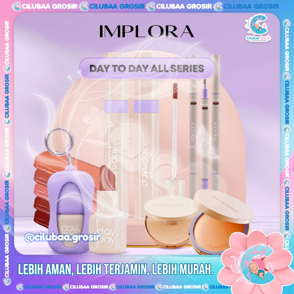 IMPLORA Day To Day Series Lip Bullet || Brow Pop || Lite Matte Lip Cream || Lip Matte Lipstik || Eye