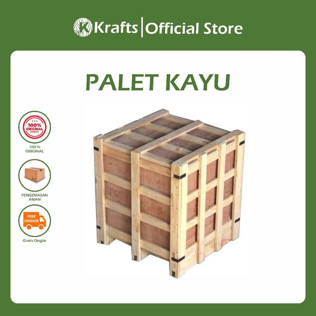 

[KRAFTS] Extra Packing Palet Kayu | Packing Palet Kayu Biar Aman