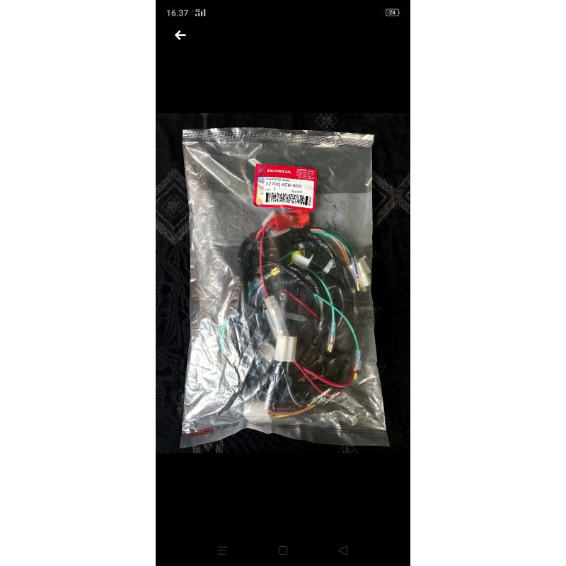KABEL BODY KEH/KYE HONDA MEGAPRO PRIMUS STATER MEGAPRO NEW . ORIGINAL