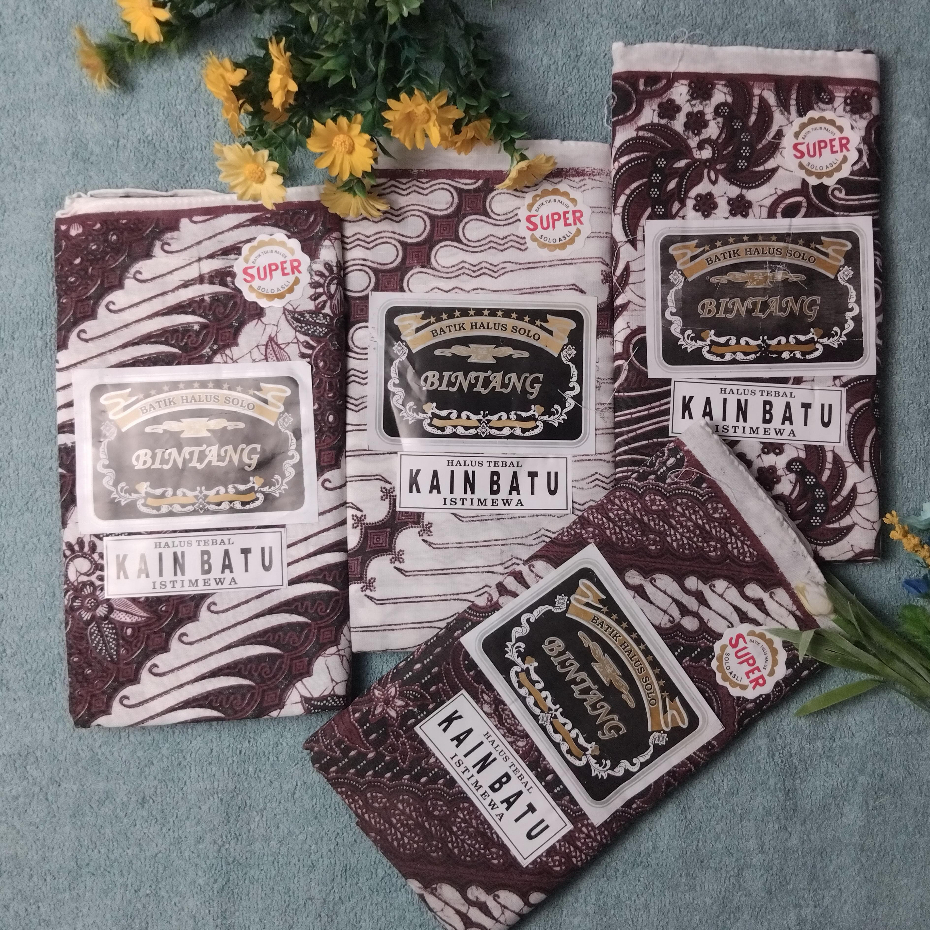 Kain Panjang BINTANG Kain Batu Berkualitas Super Halus