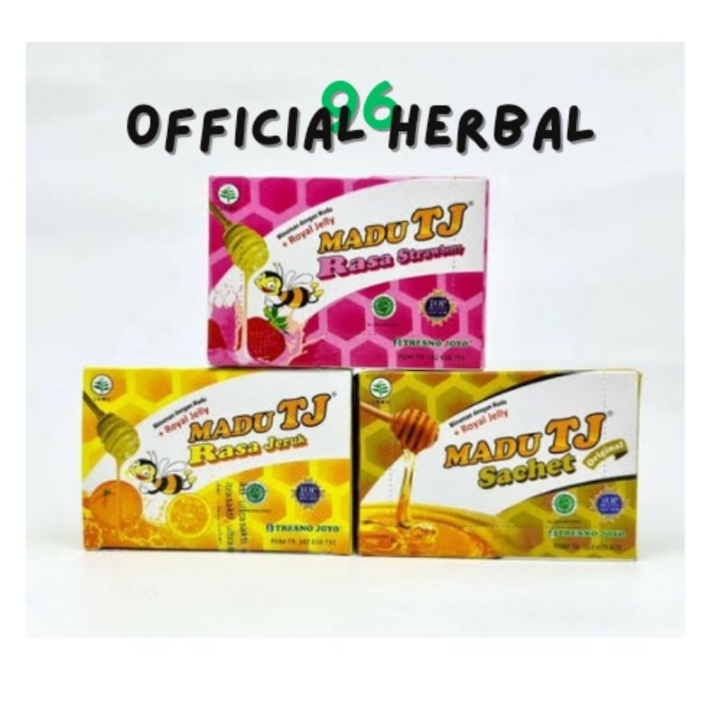 

madu tj sachet all varian (1 box 12 sachet)