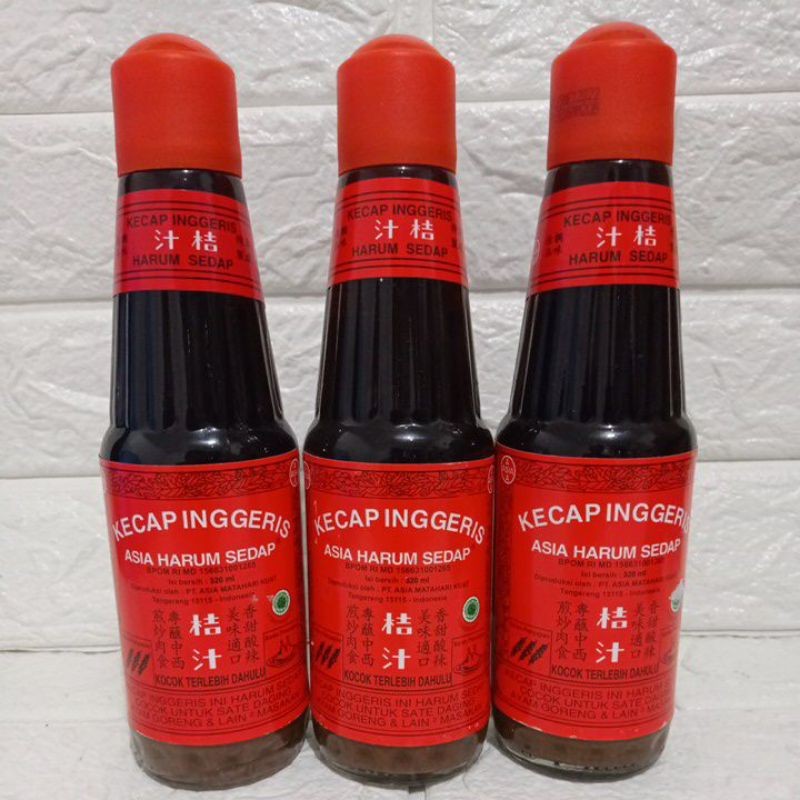

Kecap Inggris Harum Sedap 320 ml / Penyedap Masakan