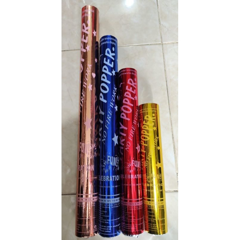 Confetti/party poppers