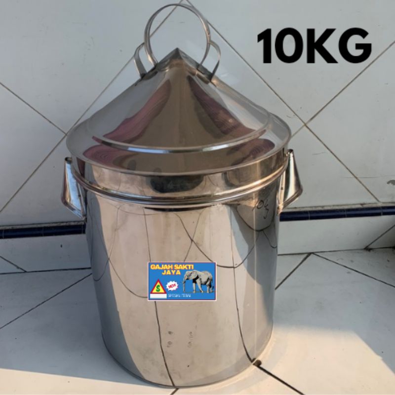 DANDANG KUKUS NASI JUMBO / SABLUKAN STAINLES 10KG