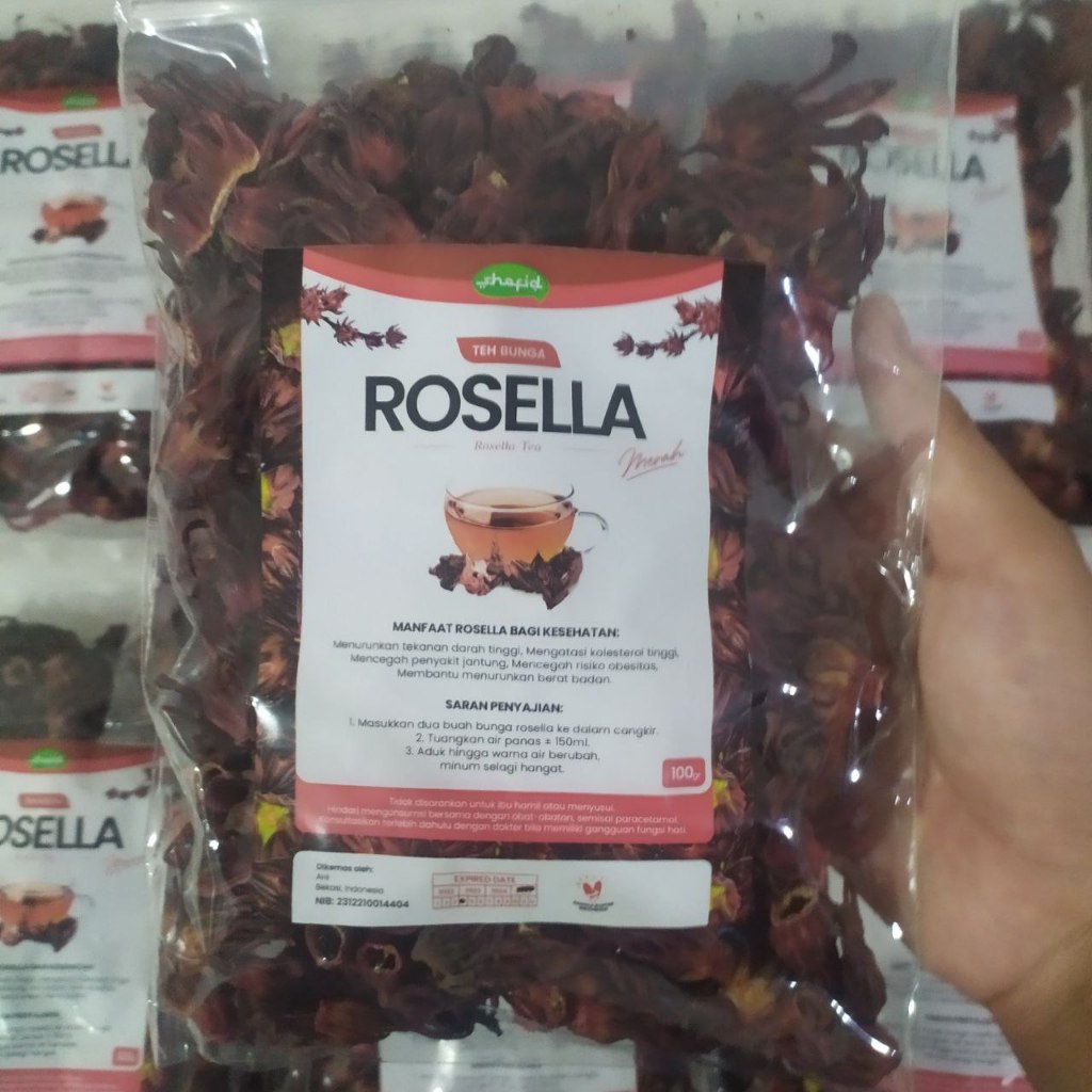 

PAKET 2PCS ROSELLA MERAH SHAFID / BUNGGA ROSELLA KERING PREMIUM