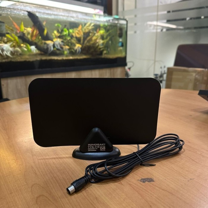Antena TV Toyosaki TYS 118 Indoor Antena Digital Toyosaki Indoor Kabel 3 Meter