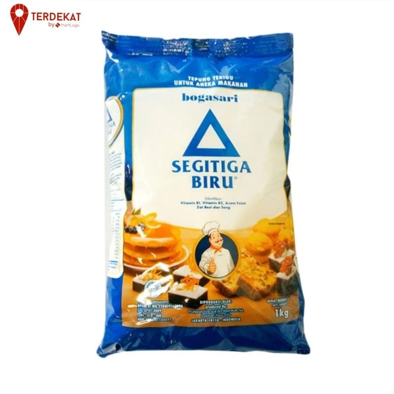 

TEPUNG TERIGU SEGITIGA BIRU 1 KG