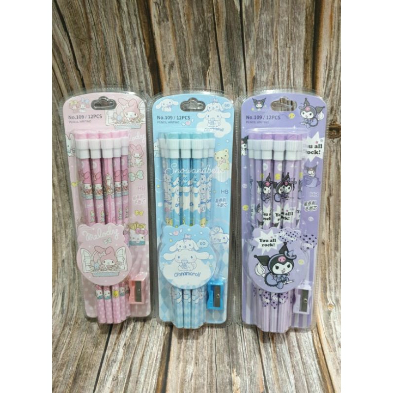 

pensil set sanrio