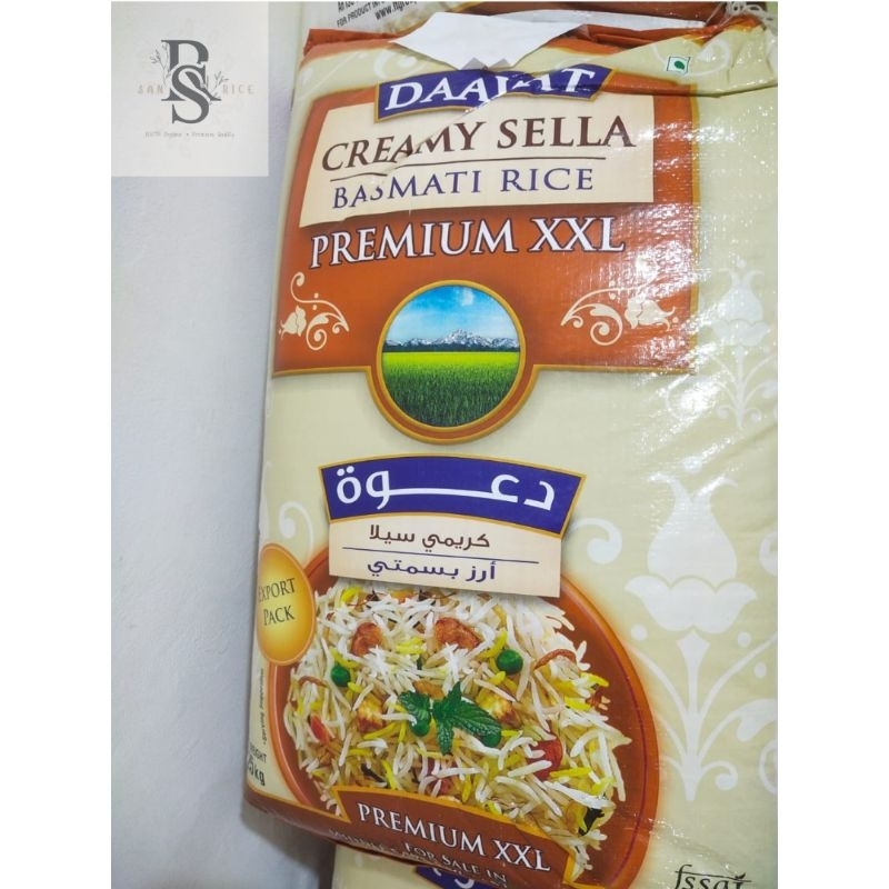 

Beras Basmati Creamy Sella Dawaat
