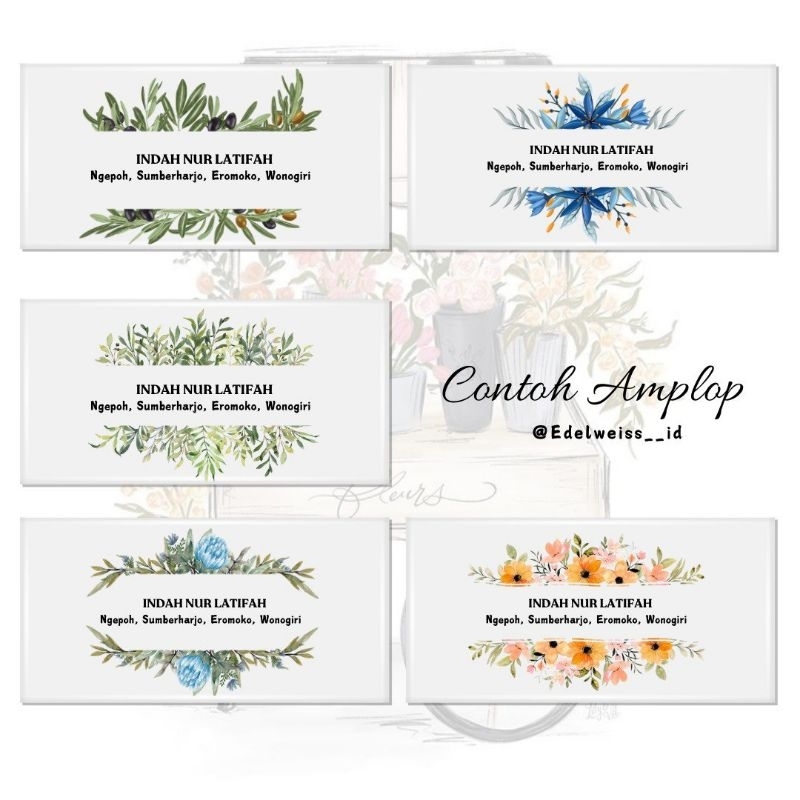 

Amplop kondangan custom isi 100pcs bisa mix model