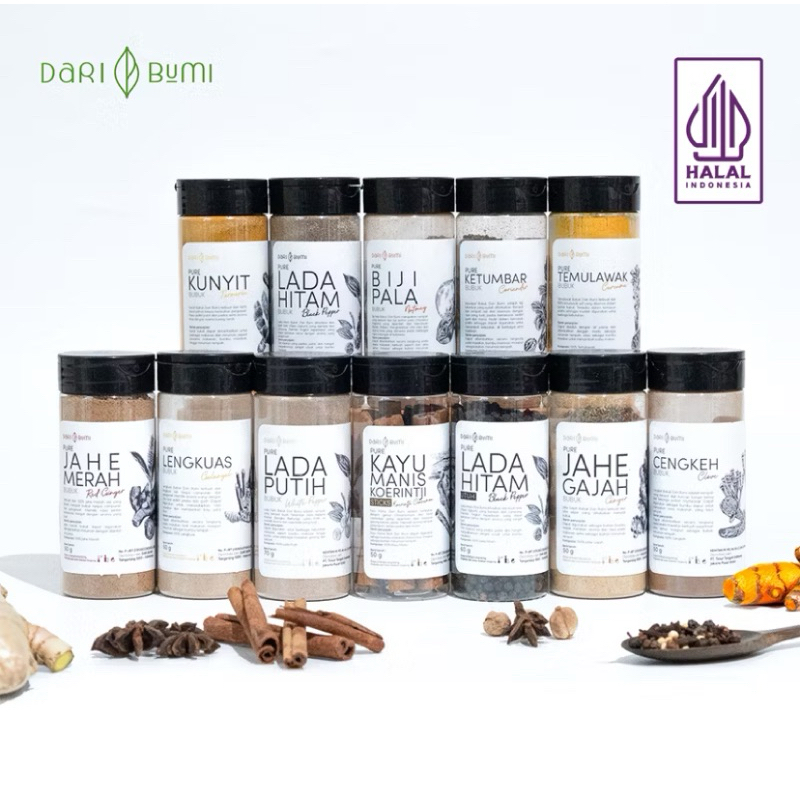 

Dari Bumi Bumbu Rempah Organik Halal Premium