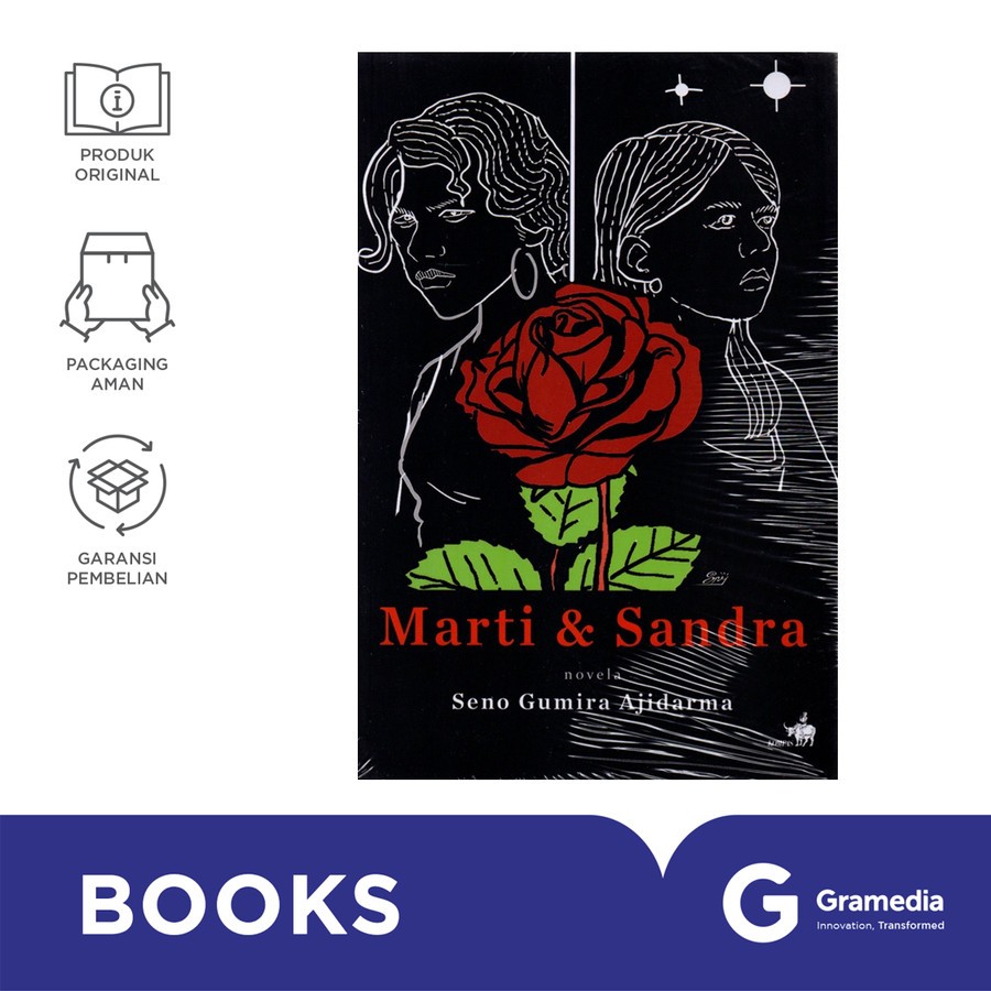 Gramedia MKG - Novel Marti & Sandra-Novela seno Gumira Ajidarma - Seno Gumira Ajidarma
