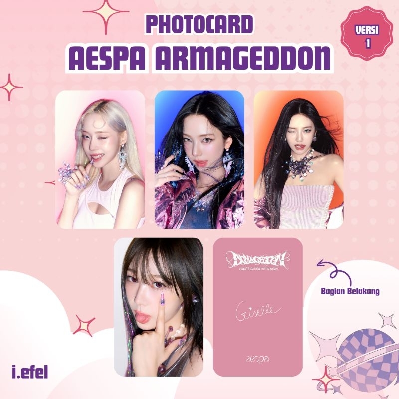 PHOTOCARD AESPA ARMAGEDDON