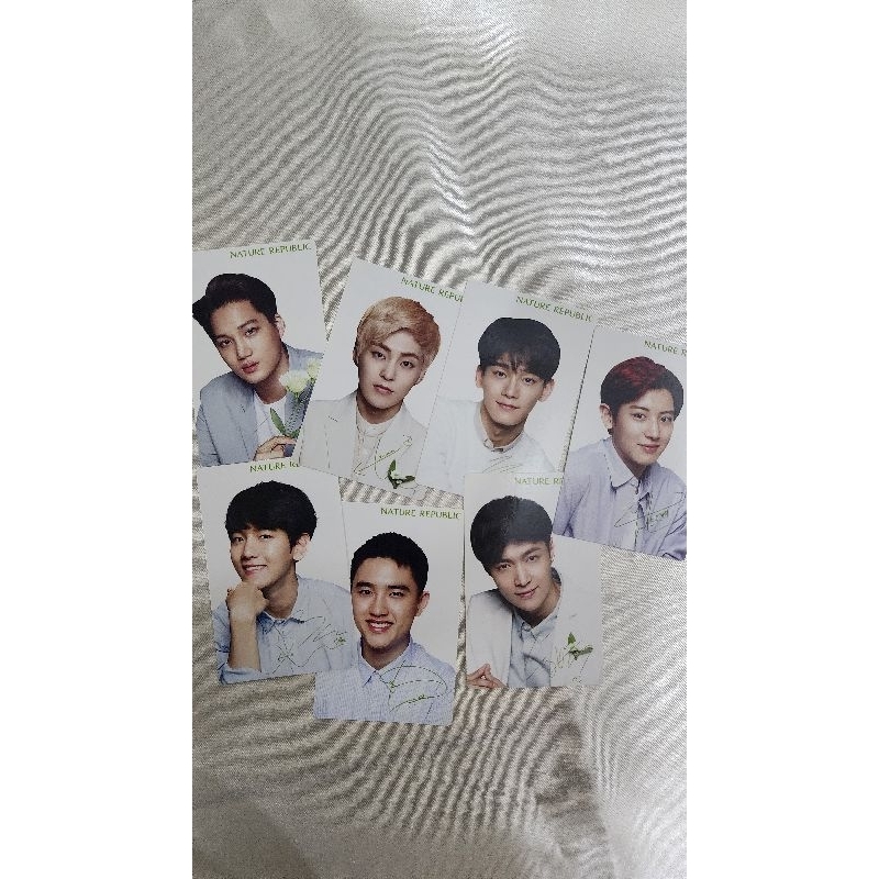 EXO x Nature Republic Official Photocard