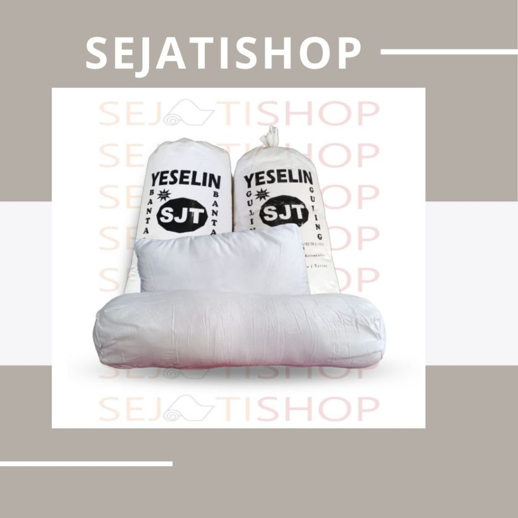 1 SET BANTAL & GULING TIDUR HOTEL PREMIUM SILICON GRADE A YESELYN