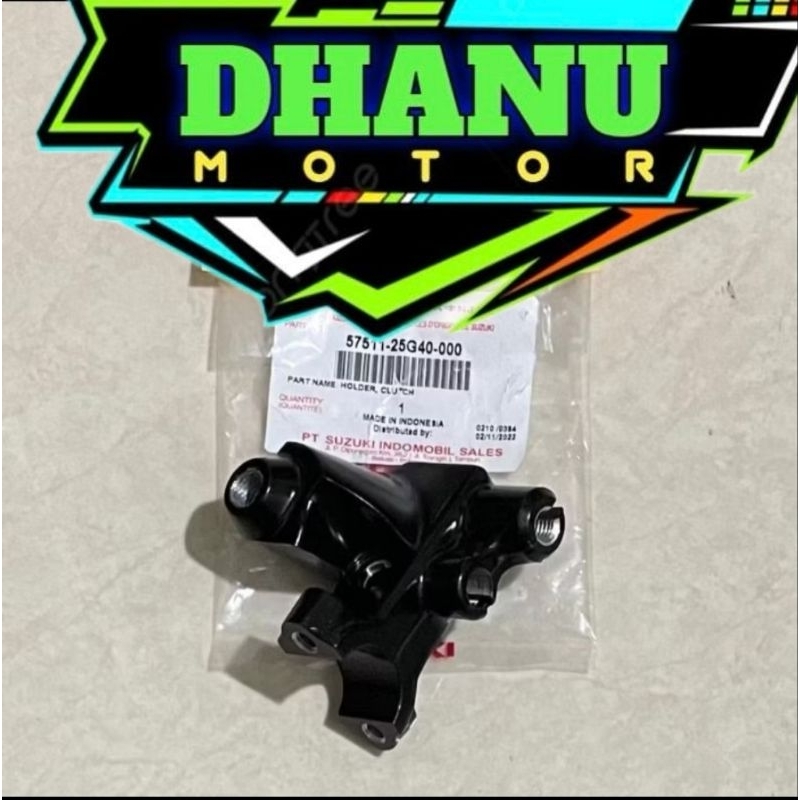Dudukan Handle kopling/ spion satria Fu 150 Gsx 150  satria Fu Injeksi original Sgp Drat 14
