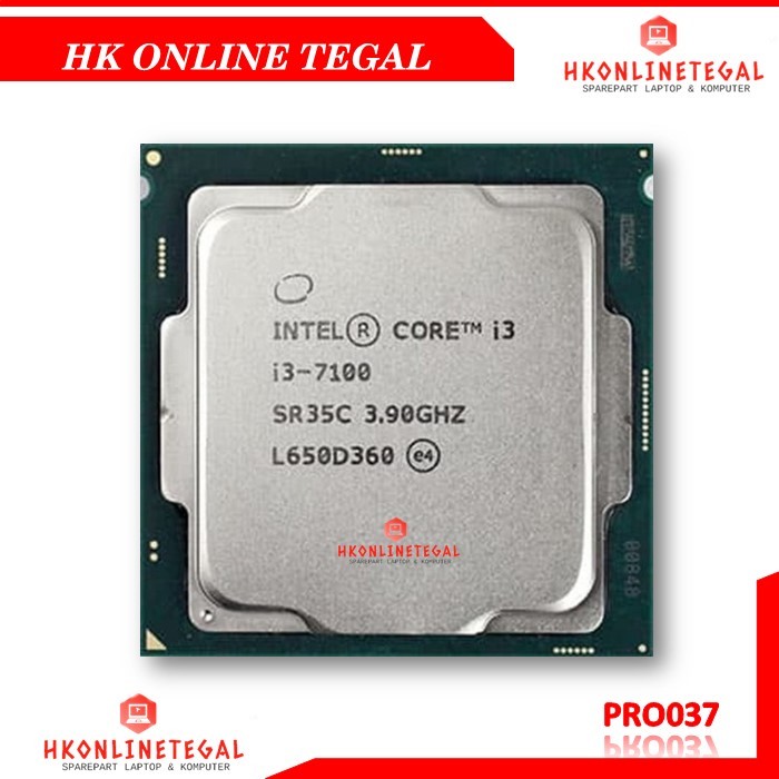 Prosesor PC Intel I3 7100 Socket LGA 1151 Tray Gen 7