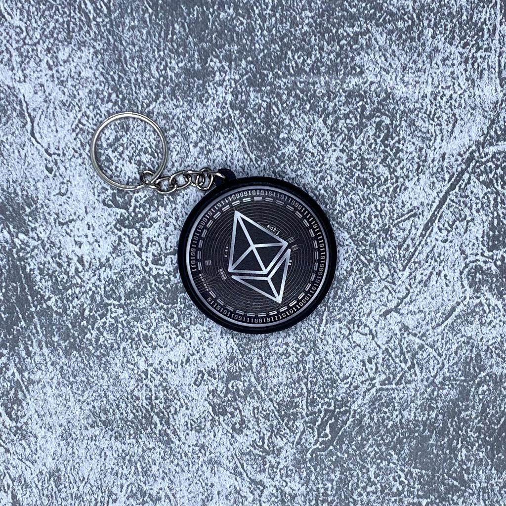 Keychain Crypto "ETH"  - Gantungan Kunci Crypto/Crypto/Keychain Crypto/Gantungan Kunci ETHEREUM
