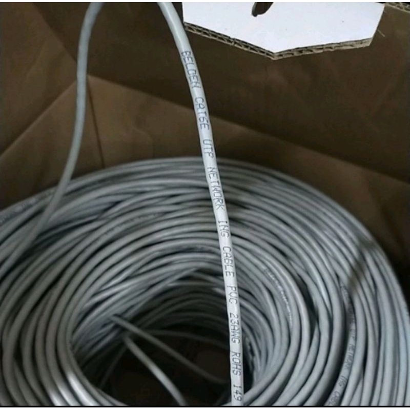 Belden Kabel Lan Utp Cat6E / Belden Cat6 / Kabel Data Cat6E Jaringan Kabel Lan Cat6E Indoor